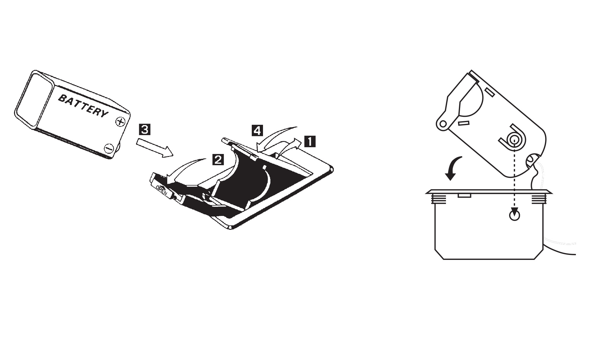 Batteriekasten für Akustik oder Solidbody