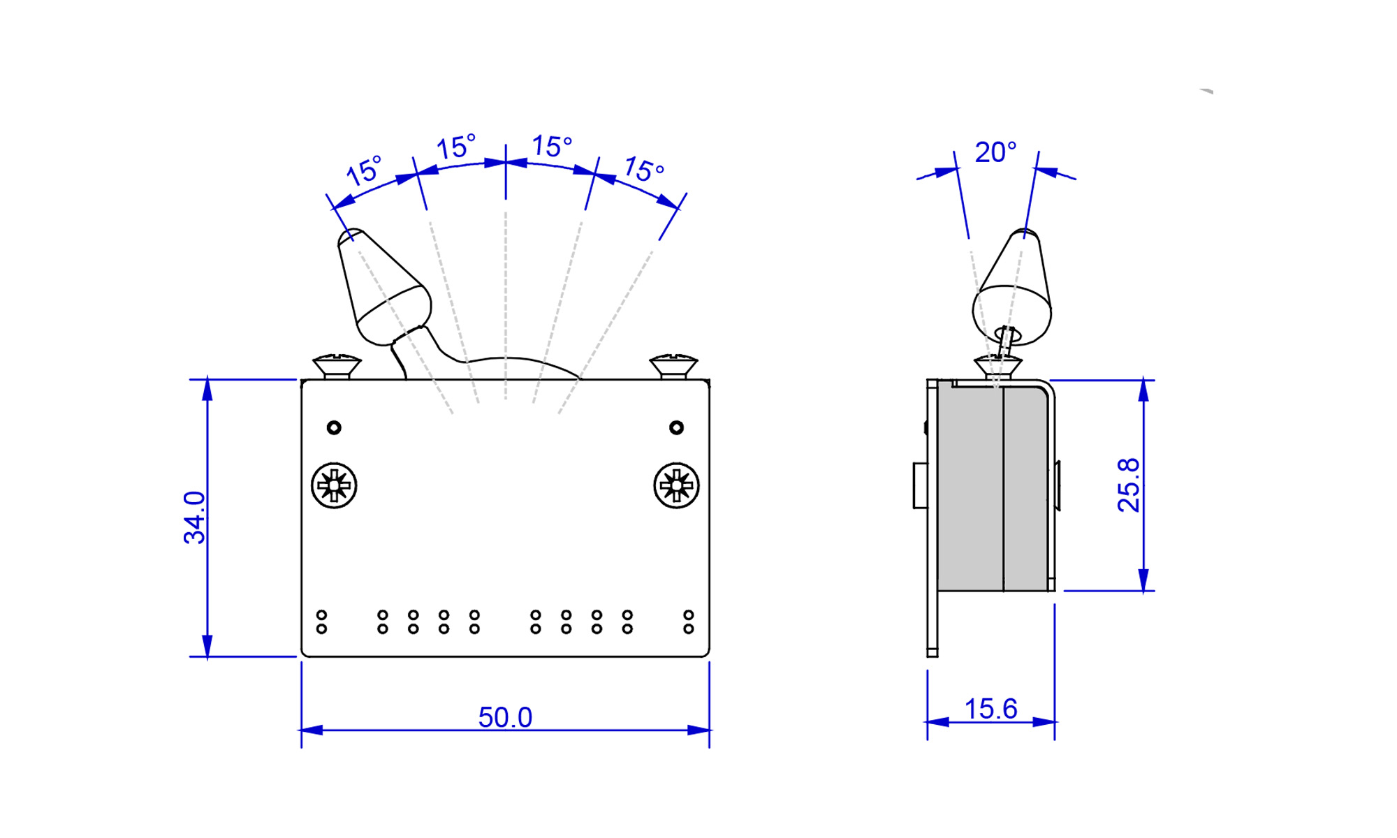 Anweisungen zum 5-Way-/10-Positions-Abholschalter