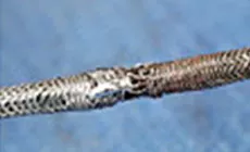 Gelöteter Flechtschirm