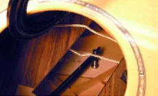 Nahaufnahme der Schalllochklemme