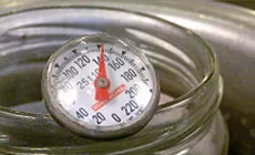 Klebstoff-Topf-Thermostat