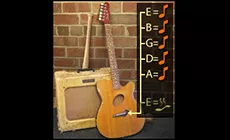 Ein verrücktes Leader-Bild mit totem String-Laufwerk