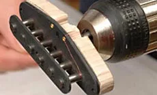 Montageplatte für hausgemachte Aufwickler