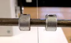 Traversenbegrenzer und Aufnahmedraht