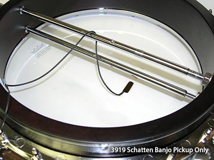 Installationsanleitung für Schatten Banjo Pickup