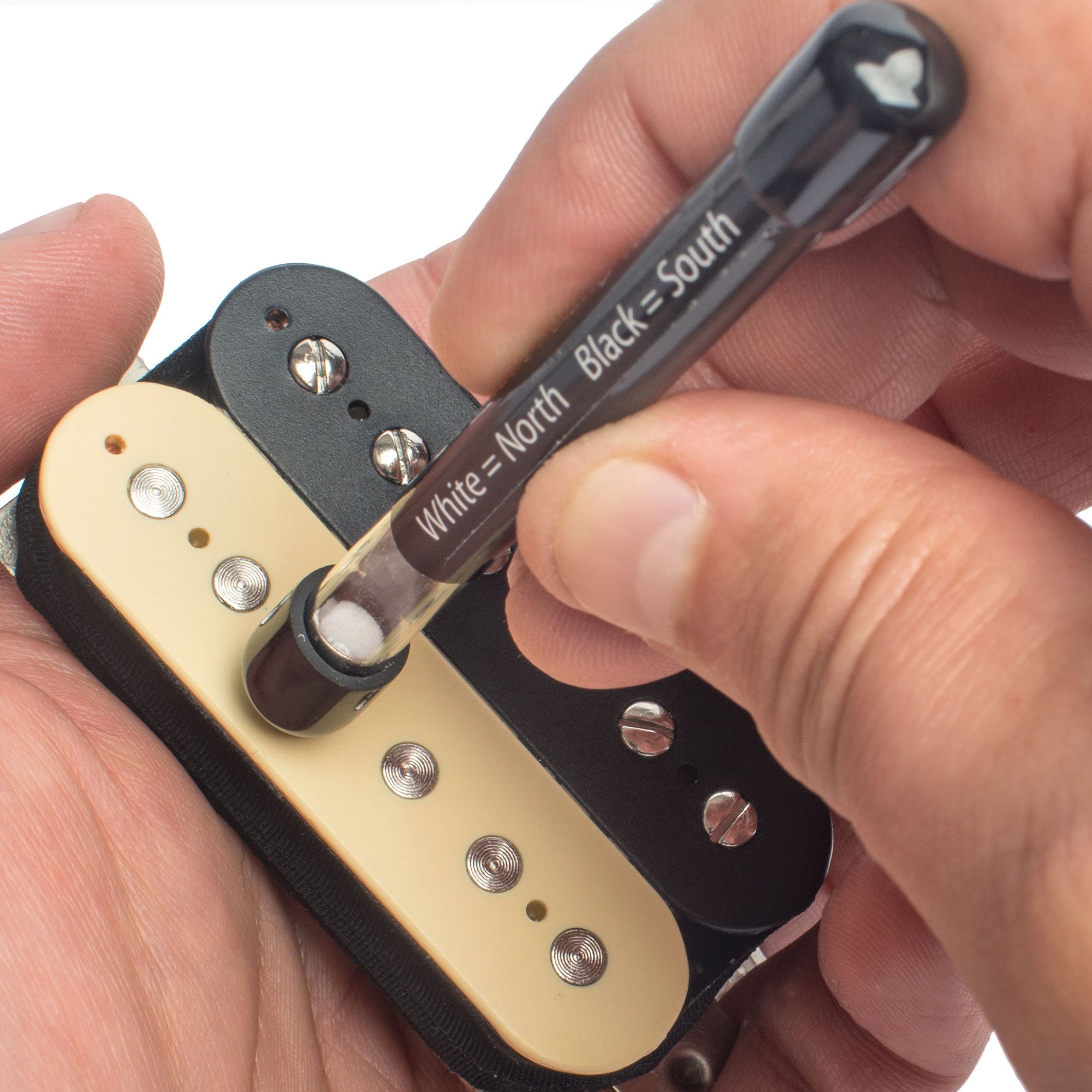 Anweisungen zum Schatten Magnet Polarity Tester