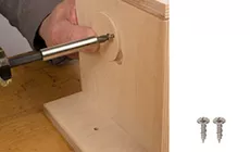 Montieren Sie die runde Abdeckung