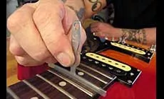 Überprüfung des Fingerboardradius