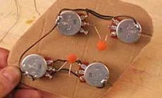 Les Paul-Verkabelung