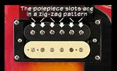 Polepieces mit Zick-Zack-Muster