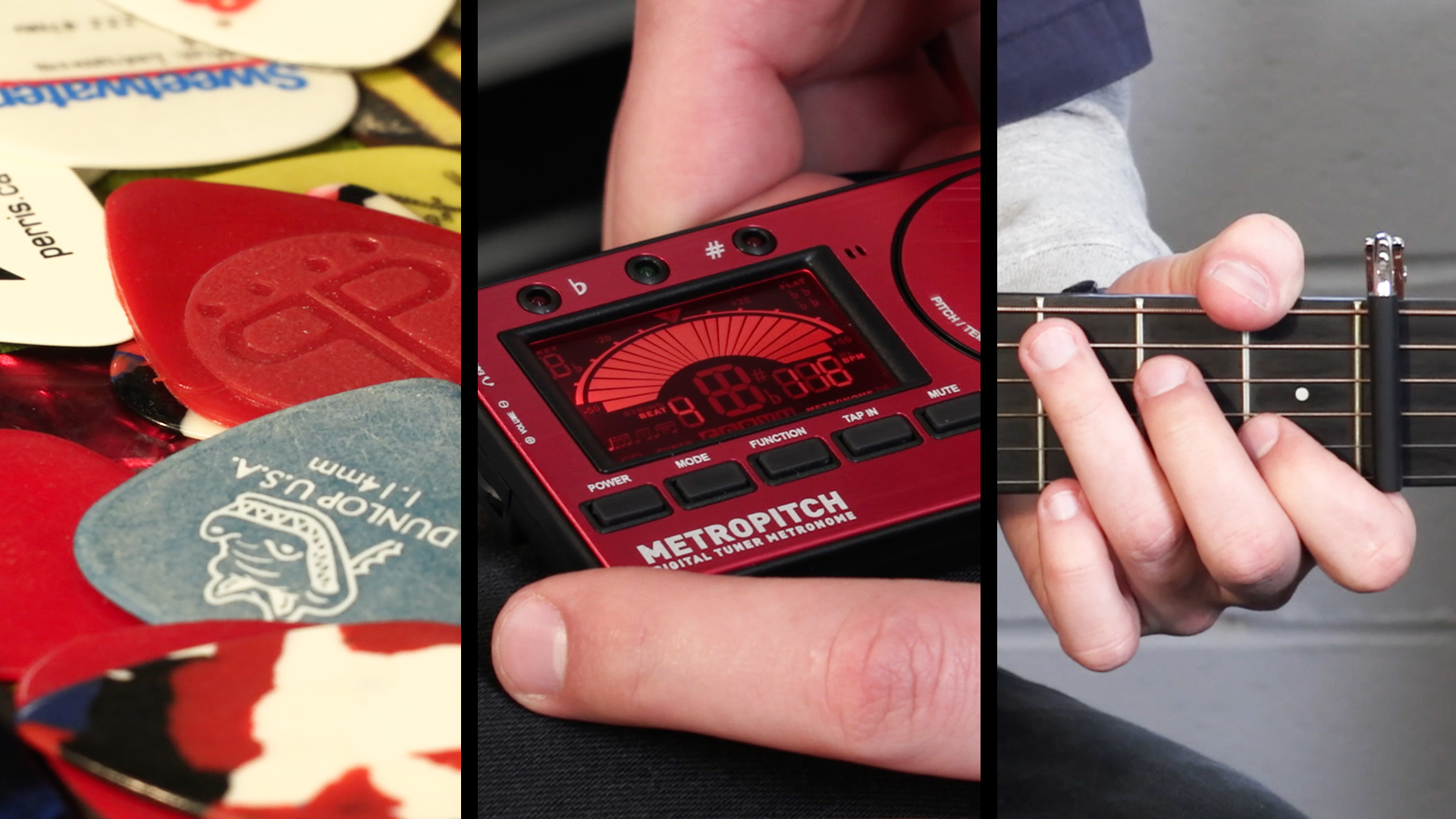 Gitarrenzubehör für jeden Anfänger