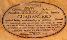 Old label