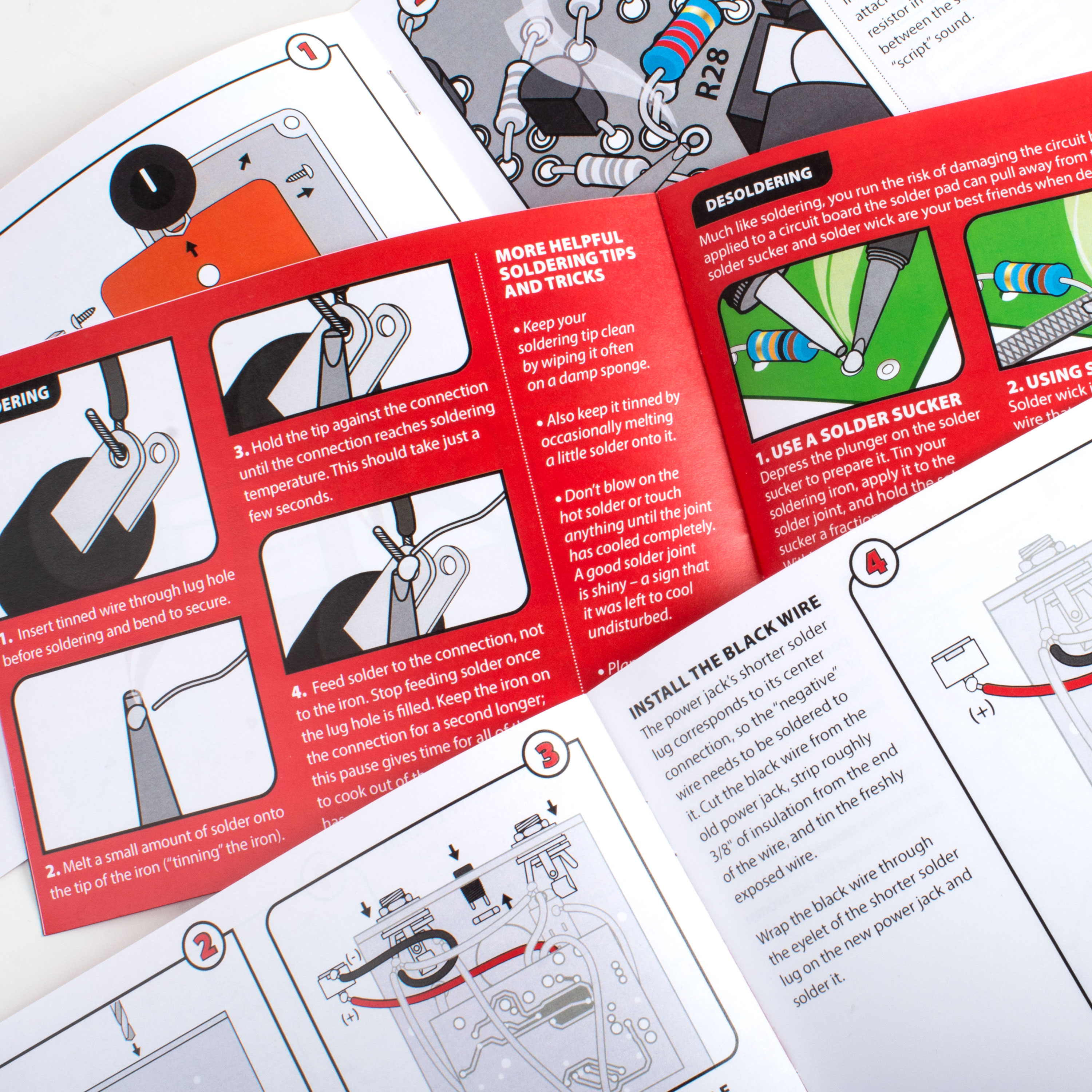 Anweisungen für das StewMac Pedal Mod Kit