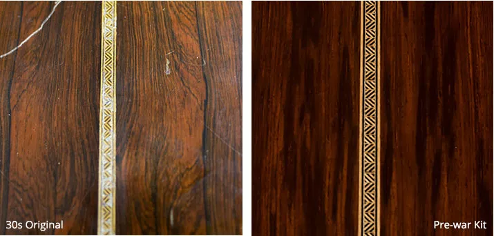 Reißverschluss-Rückenstreifen