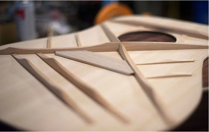 Nahaufnahme der Bremse