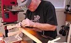 Gibson Rückenreparatur