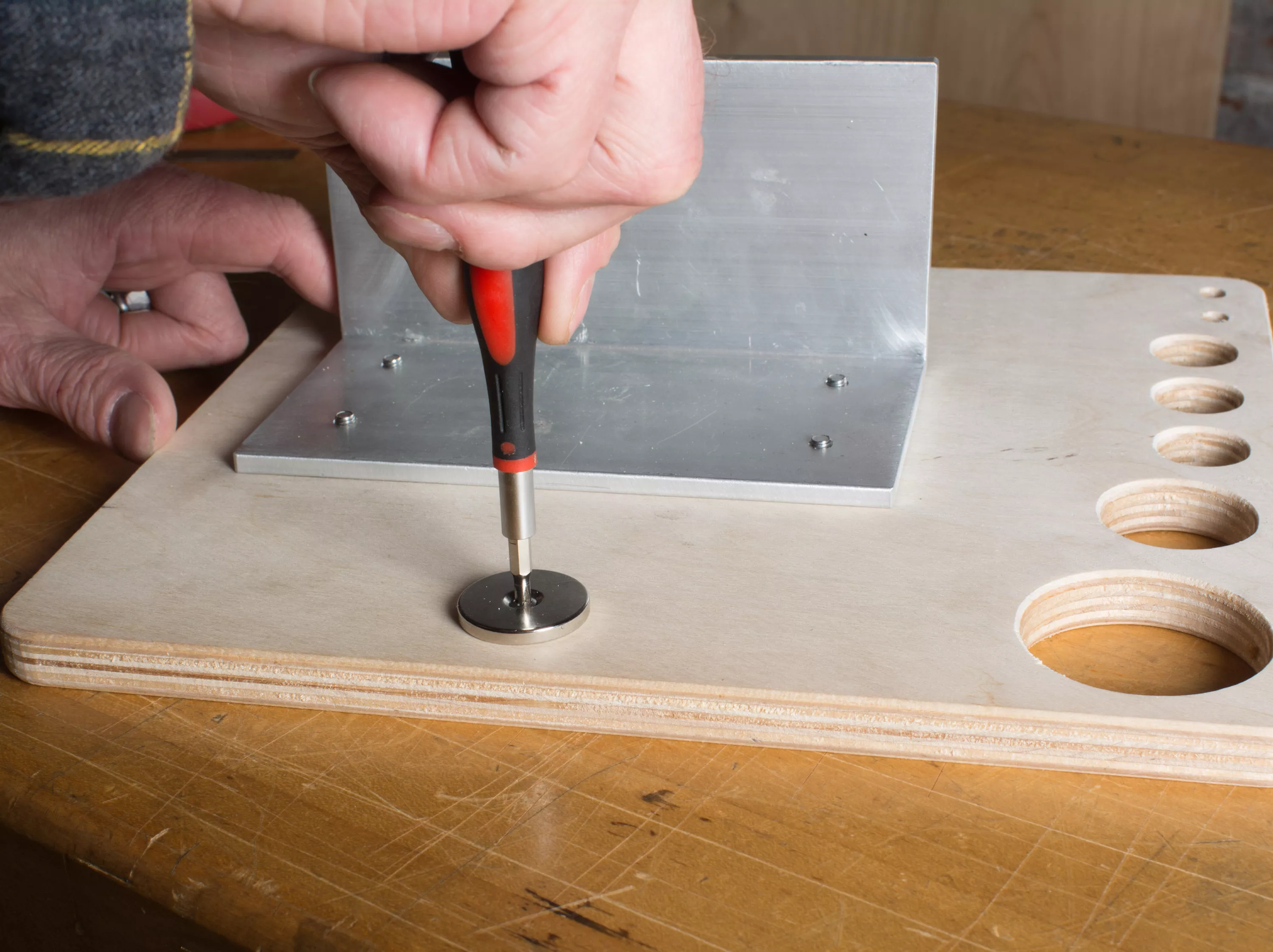 Montage des Magneten