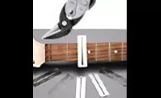 Schneiden des Fingerbrettschutzes