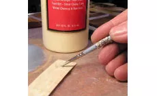 Klebestreifen in der Mitte