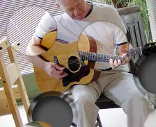 Carl mit seinem J-50