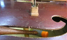 Foto: Streichbass Sound Post 2