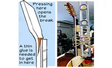 Abbildung mit zerrissenem Ausschnitt