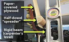 Spreader for gluing jig