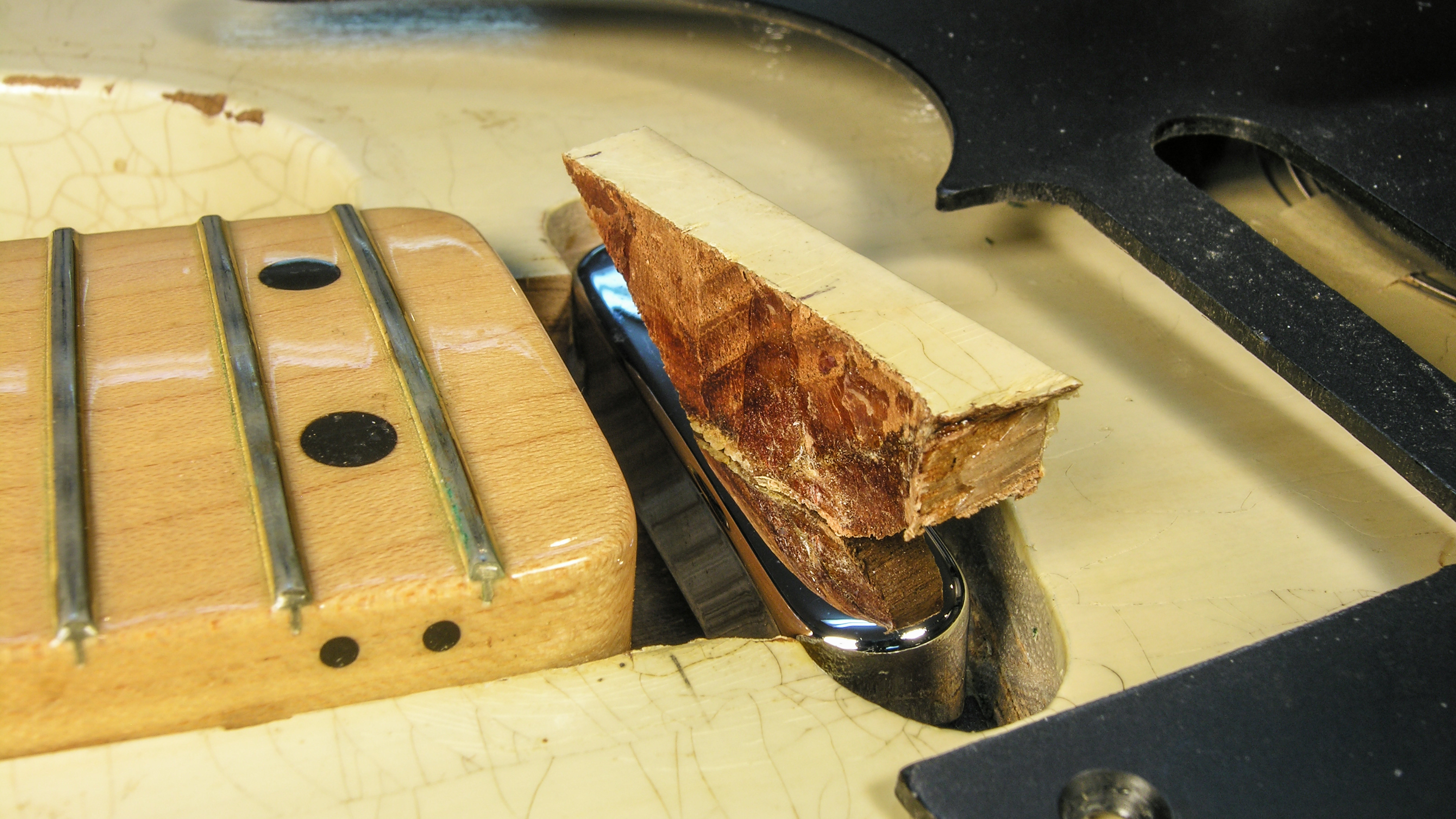 Reparieren von Bill Kirchens Telecaster „Hot Rod Lincoln“