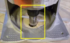 Gestapelte Routerlager