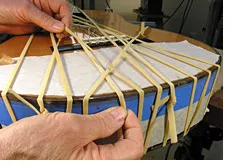 Foto: Bänder mit Gummi-Binding