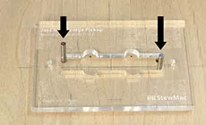 Positionieren der Abholvorlage