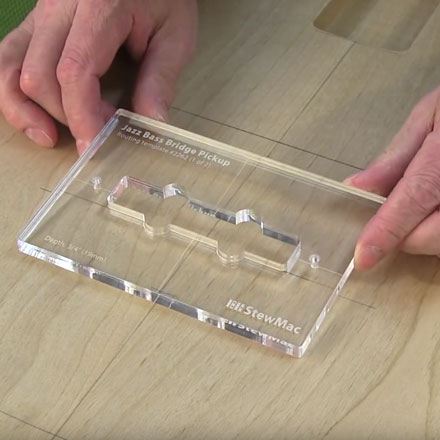 Vorlage für das Abhol-Routing für Jazz Bass