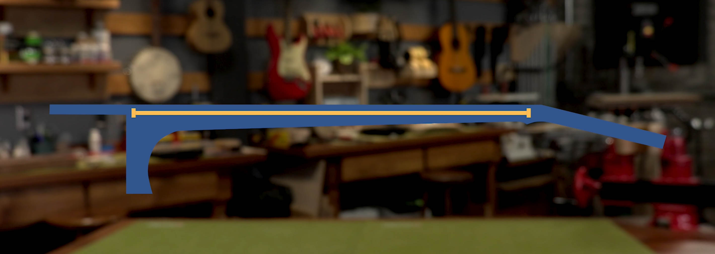 Abbildung Gitarrengitter