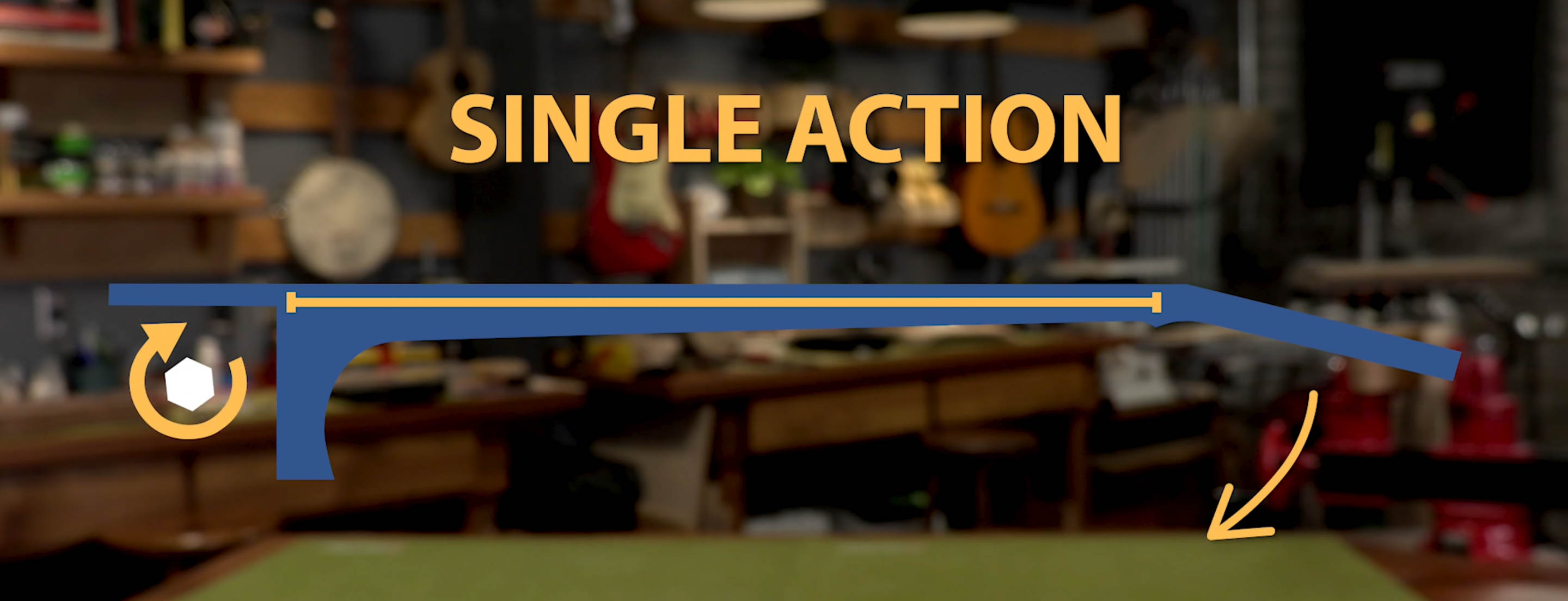 Einwirkungs-Stangenstange