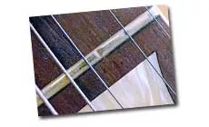 Entfernen der Mutter-2 der Spannstange