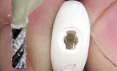 Perfectly cented holes