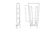 Ausschnitte im Schlitz-Stil