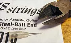 Schneiden der Spritze