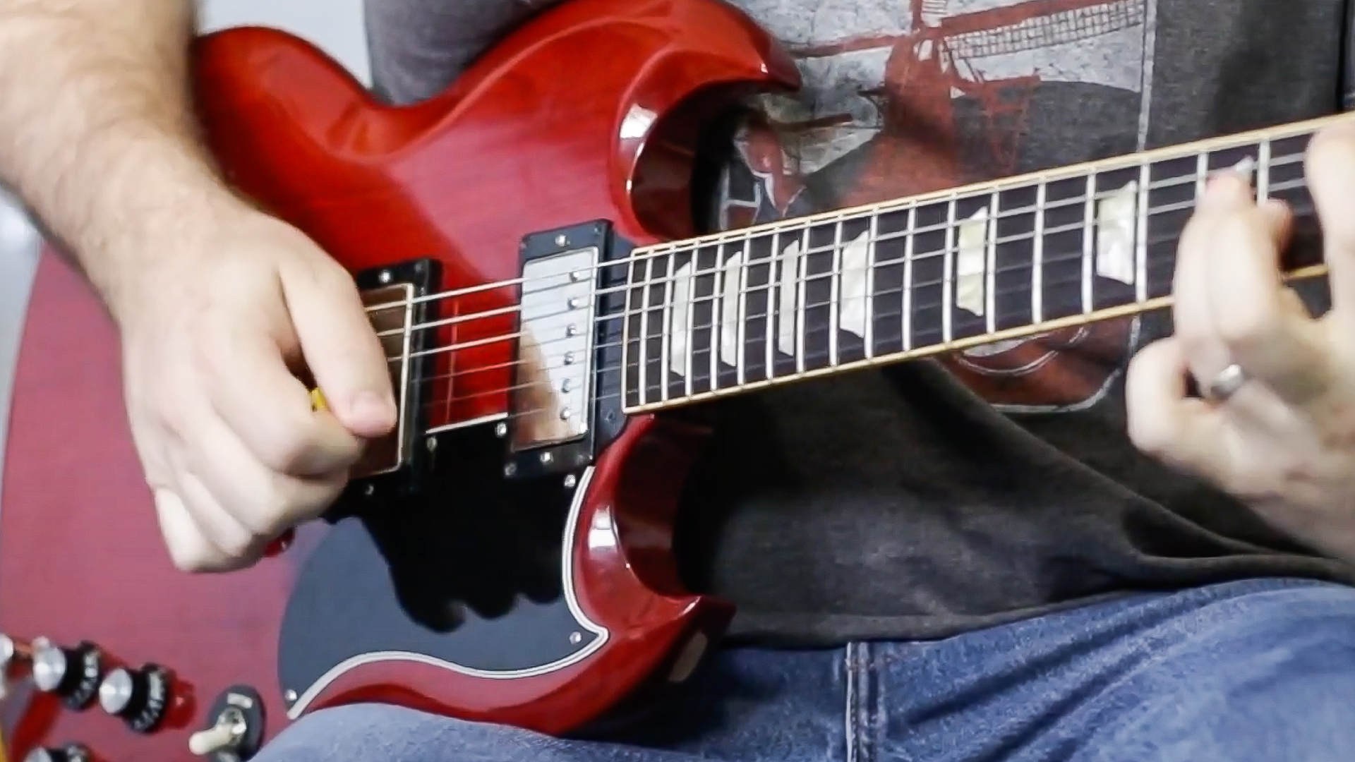 Alnico 2 Parsons Street Humbucker Set Overwound