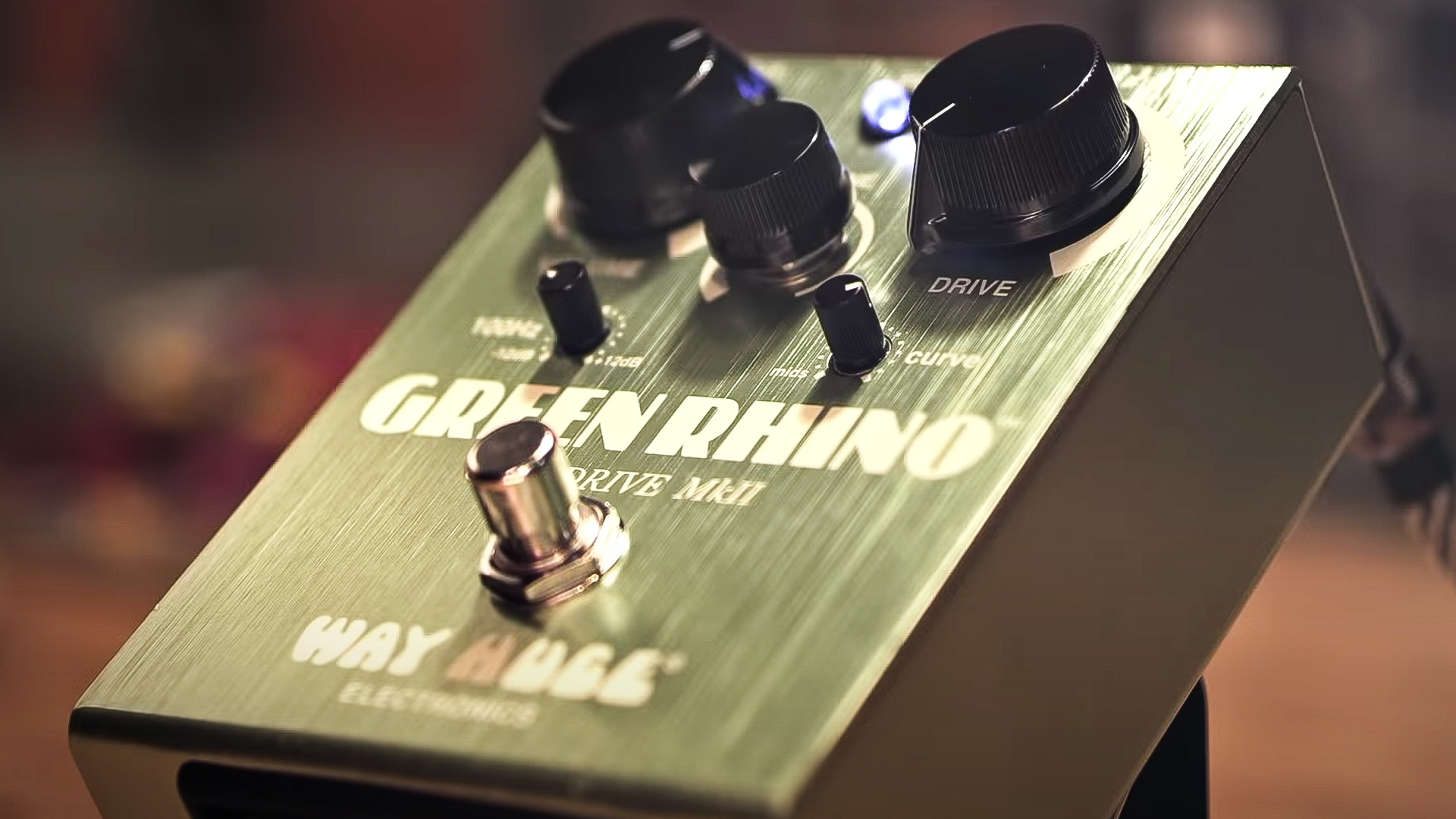 Way Rige Green Rhino MkIV Overdrive Pedal Video