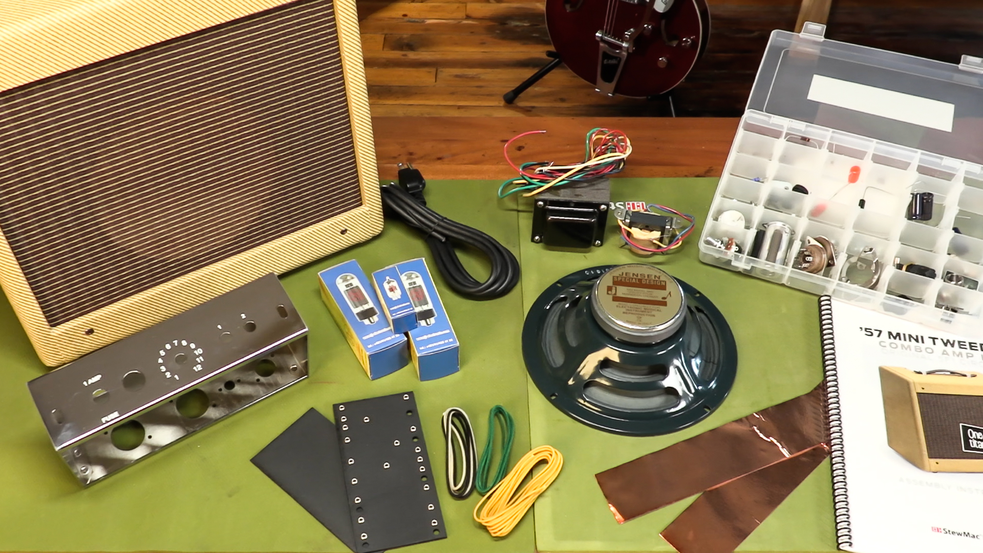 Schrittweises Erstellen eines Schlauch-Amp-Kits