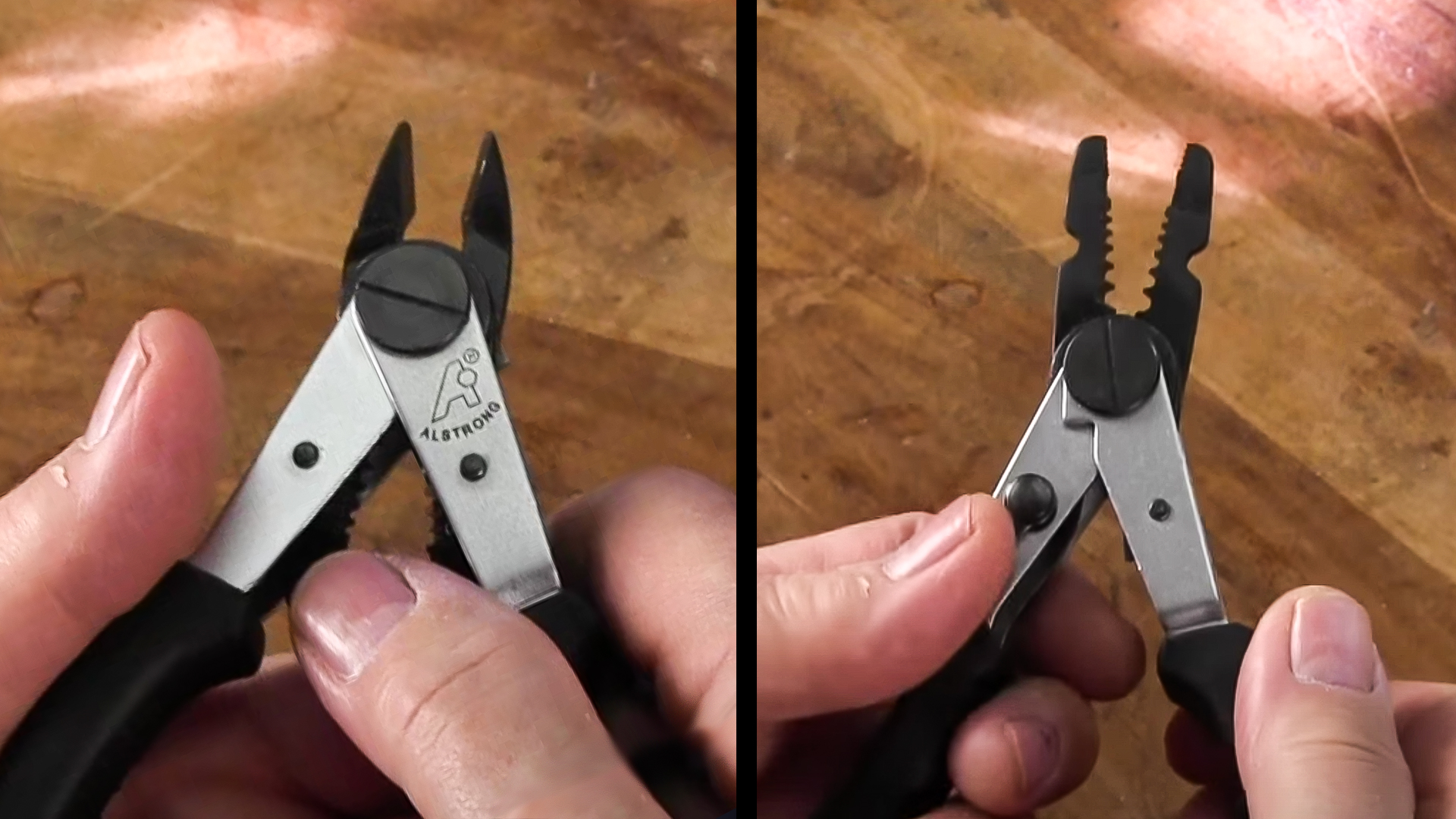 2-in-1 Drahtschneider-/Rippenwerkzeug Demo