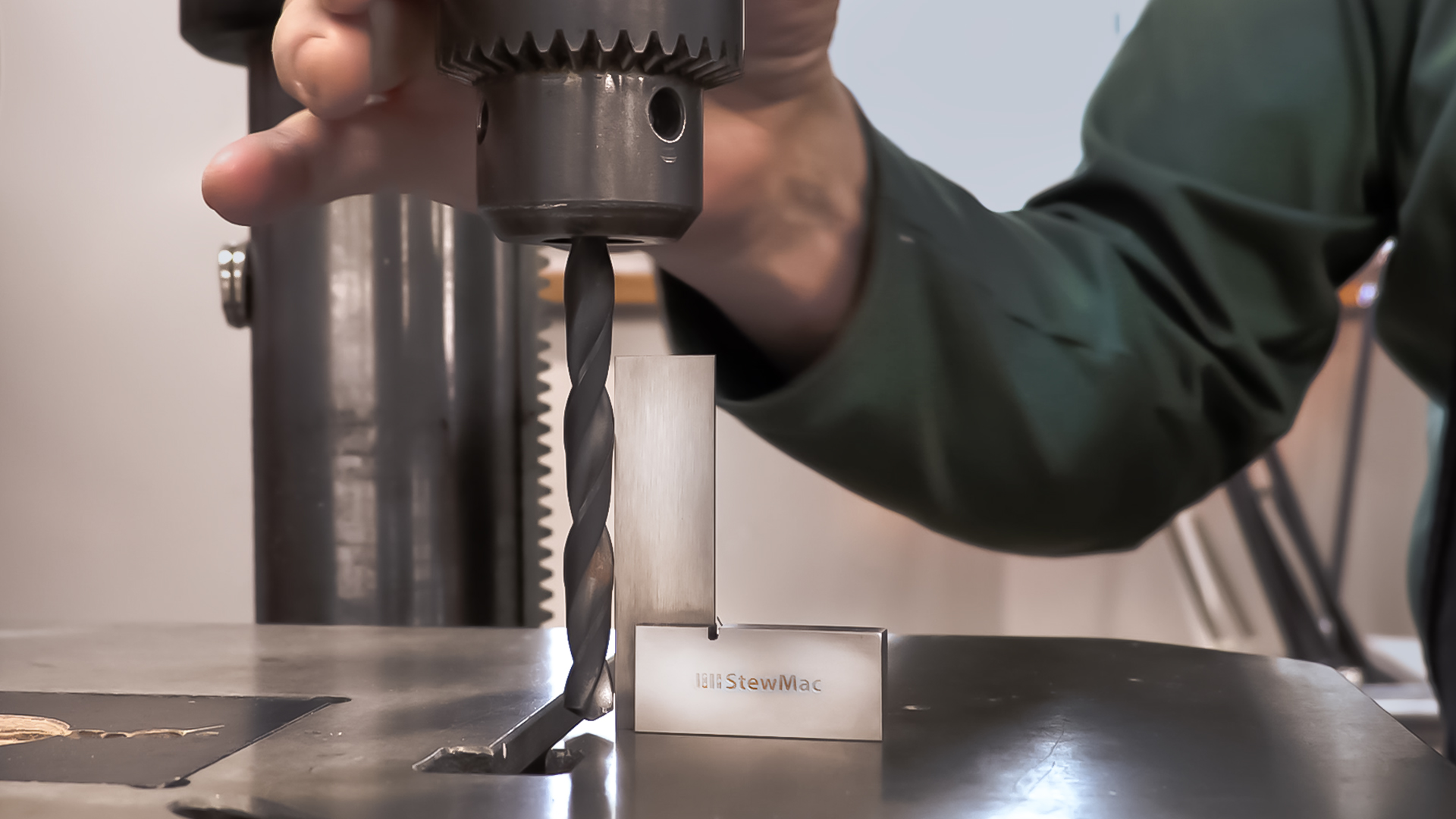 Machinistische Plätze für hochgenaue Gitarrenarbeiten