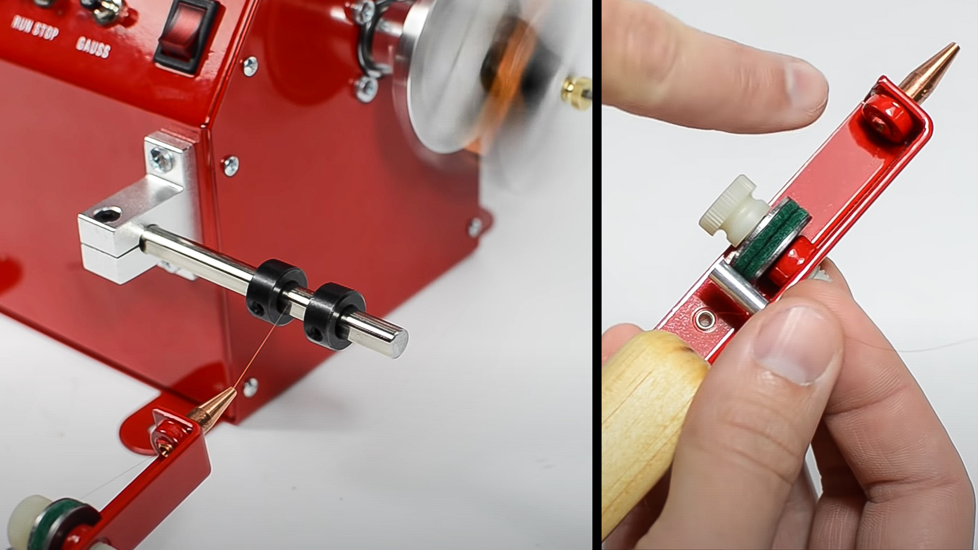 Mojoton-Video mit handgeführtem Spanner