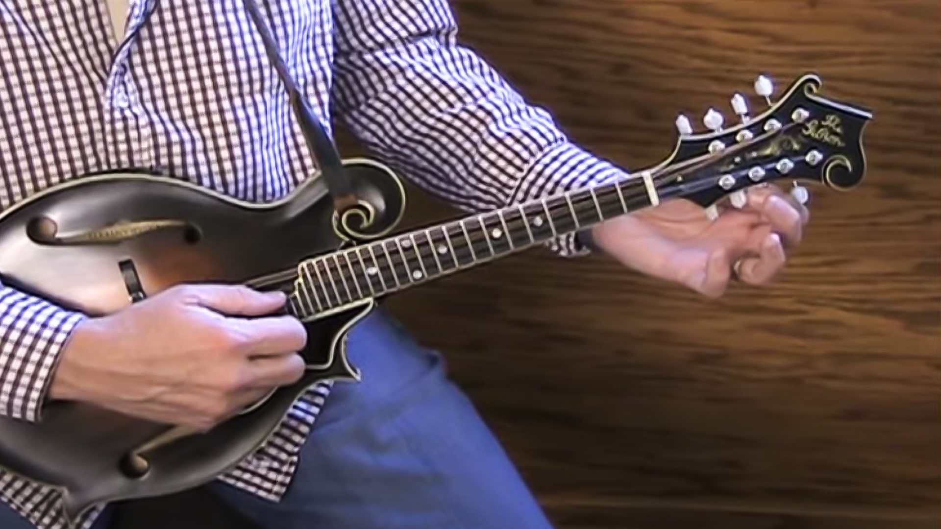 Danny Roberts (Die Graskale): Heiser Mandolin mit Waverly-Tunern