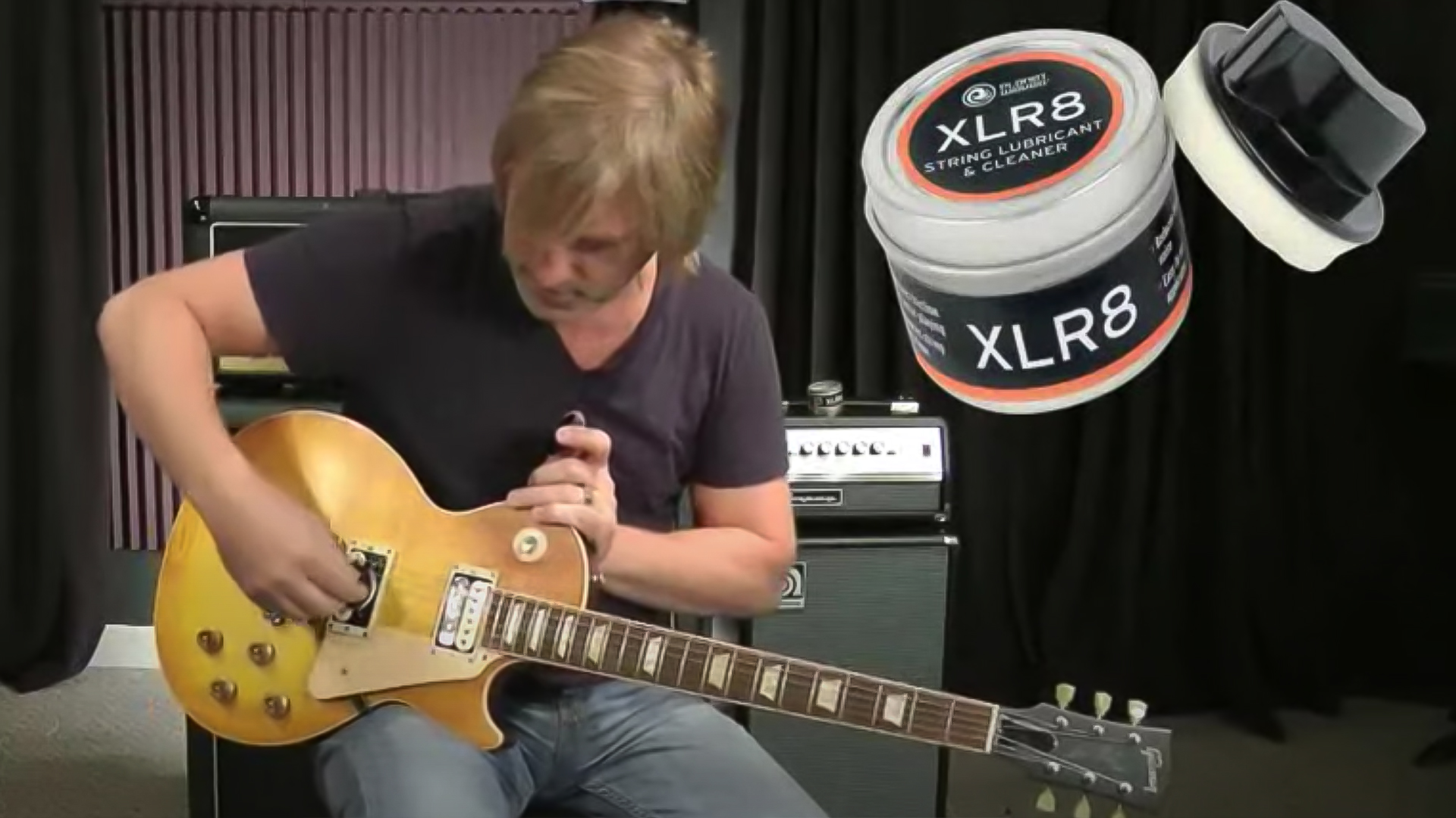 Planet Waves XLR8 String-Reiniger und Schmiermittel