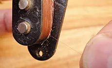 Auspacken des Drahts