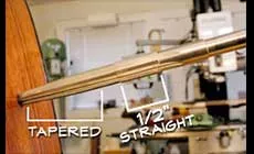 Installation der Endstifte