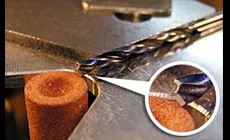 Nahaufnahme von Brad-Punktbits