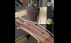 Glatt geformter Steg